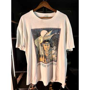 Anvil Vintage 90s Native American One with the Ea… - image 1