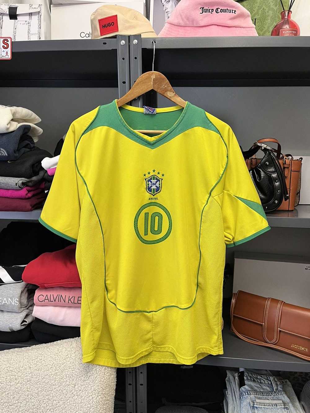 BLOKE × Nike × Soccer Jersey Vintage Nike Brazil … - image 1