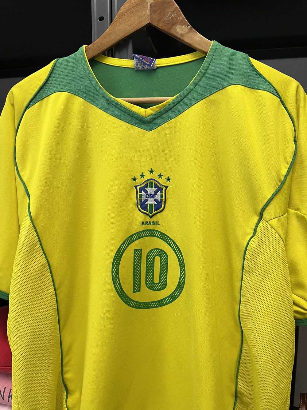 BLOKE × Nike × Soccer Jersey Vintage Nike Brazil … - image 2