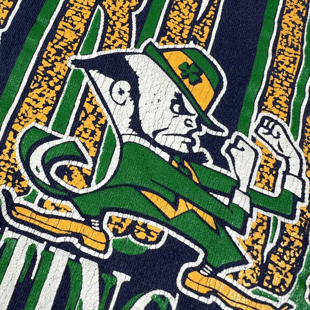 Ncaa × Vintage VTG 90s Notre Dame Fightin Irish S… - image 4