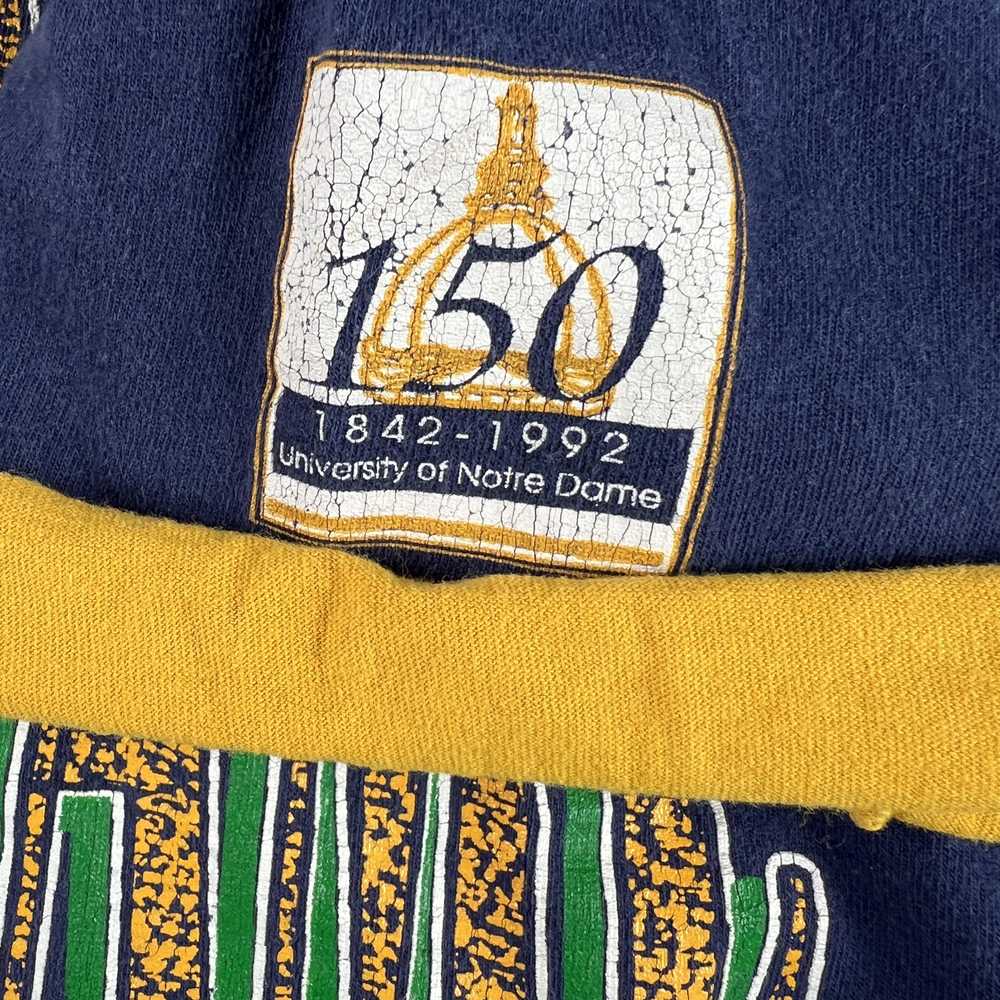 Ncaa × Vintage VTG 90s Notre Dame Fightin Irish S… - image 7