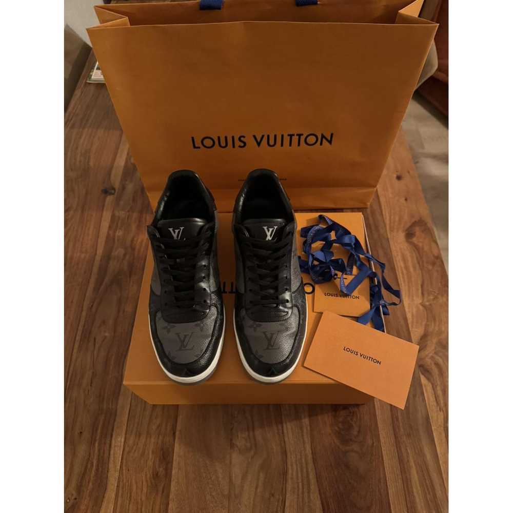 Louis Vuitton Rivoli leather low trainers - image 2