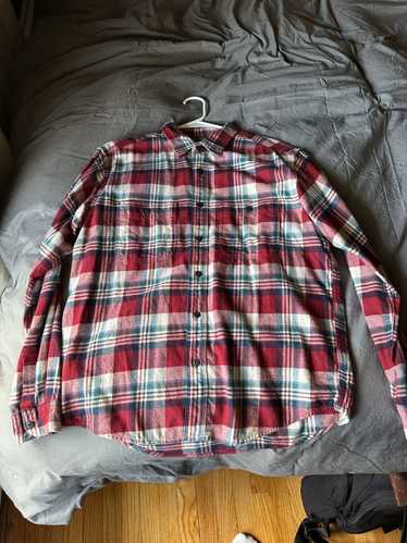 Uniqlo Uniqlo Flannel Red Size Medium