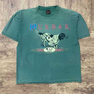 Vintage Vintage T-Shirt Duxbak T-Shirt Size L Gree