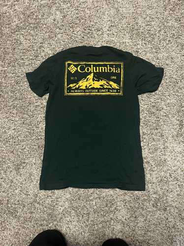 Columbia Green and yellow Colombia T shirt - image 1