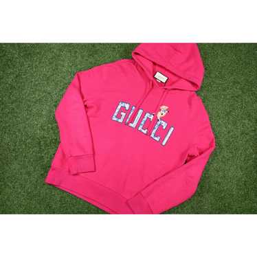 Gucci Gucci Graphic Print Pig Hoodie Pink Size L - image 1