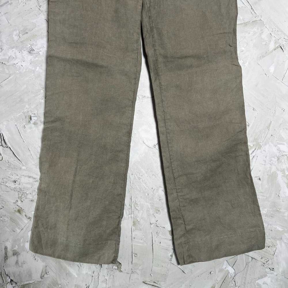 James Perse Tailored 100% Linen Pants WOMENS 1 WA… - image 10