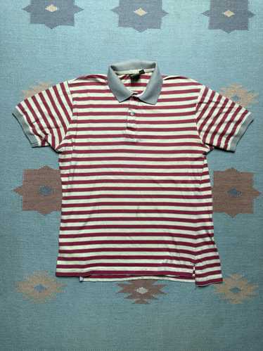 Streetwear × Vintage VTG 80s polo shirt striped so