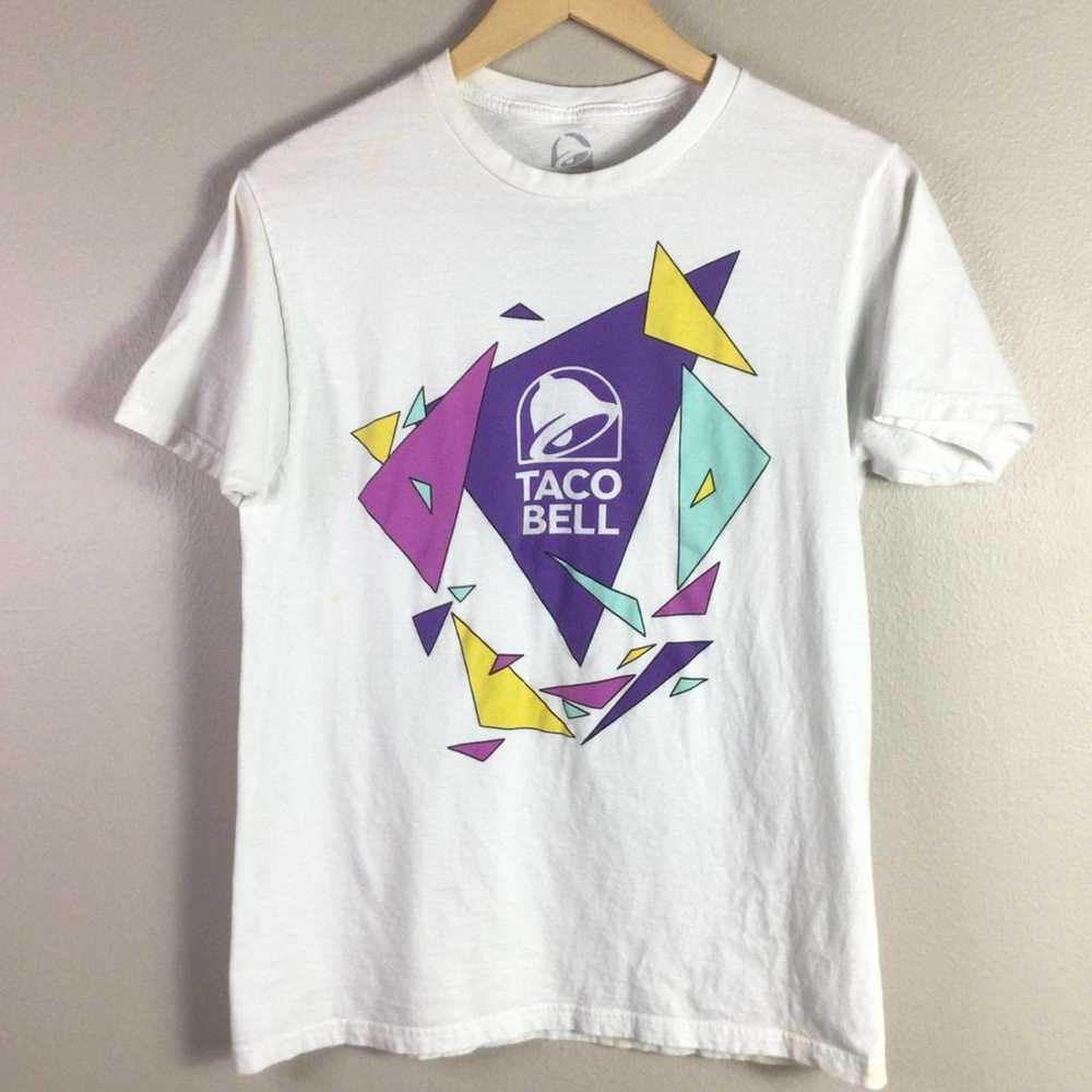 Streetwear Retro Taco Bell Logo 80s look T Shirt … - image 1