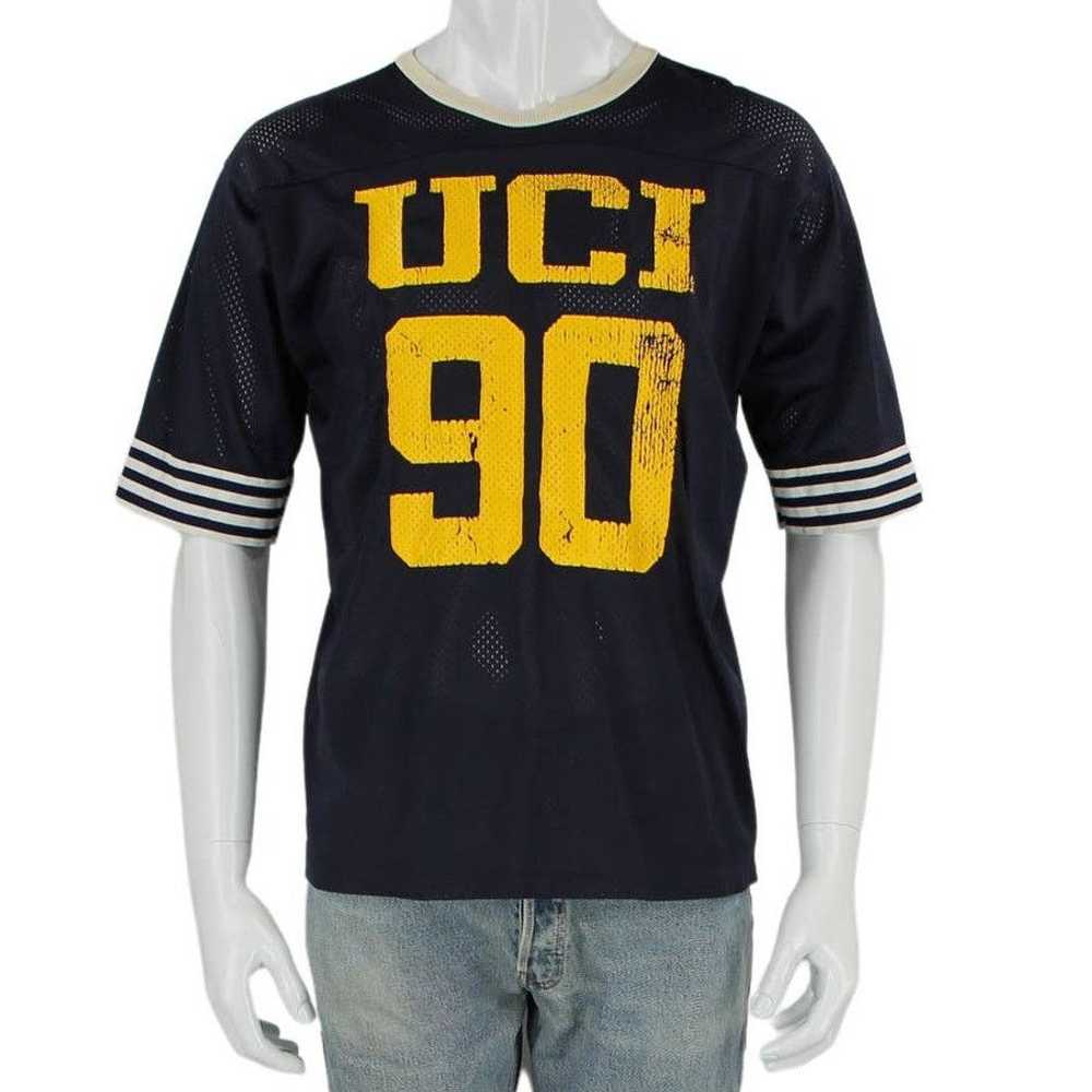 Vintage 70s 80s UCI University Navy Striped Jersey - image 4