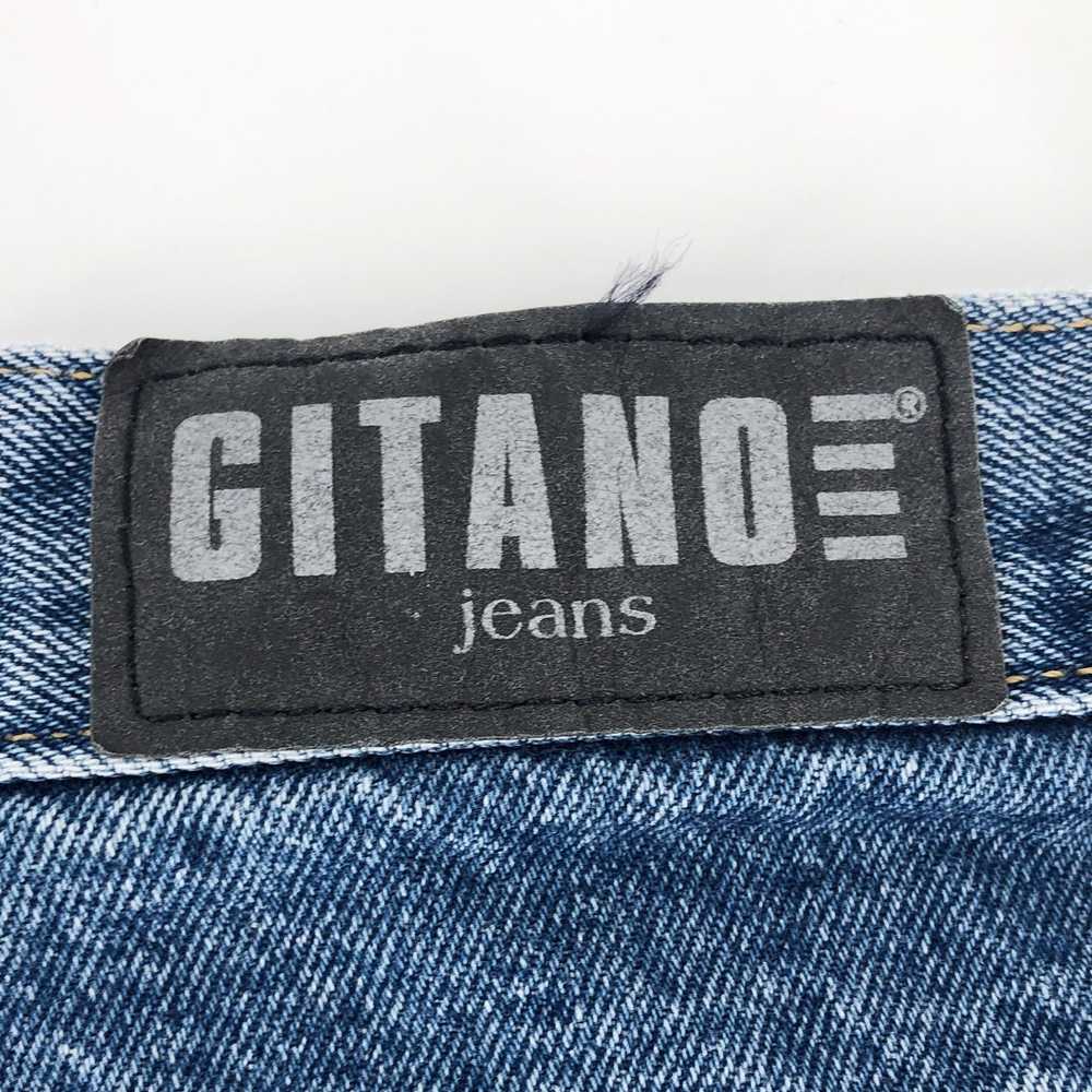 Vintage 90s jorts jean shorts high waisted Gitano… - image 3