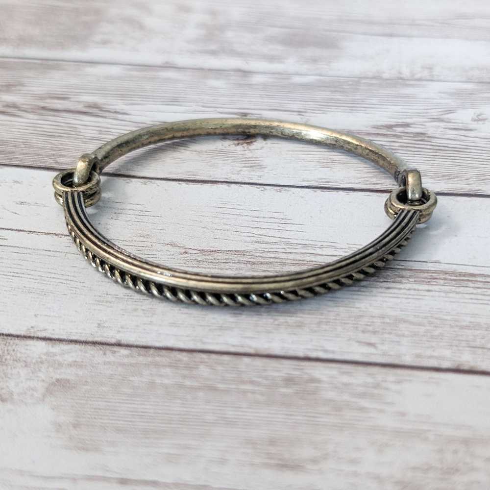 Vintage Vintage Bracelet / Bangle Unusual Bangle … - image 5