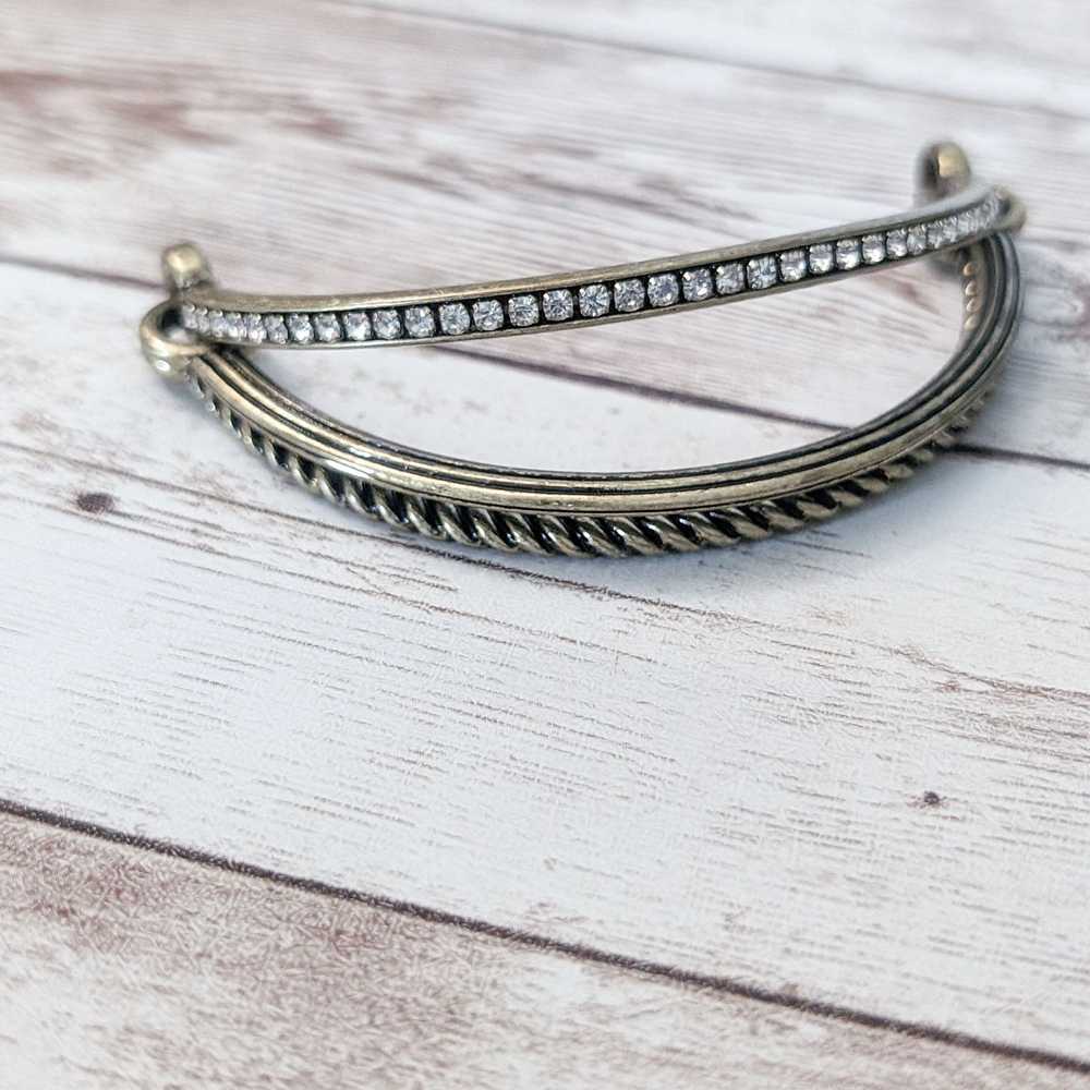 Vintage Vintage Bracelet / Bangle Unusual Bangle … - image 7