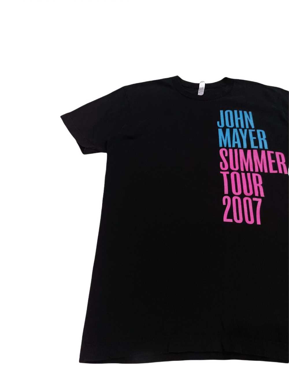 John Mayer × Tour Tee RARE! JOHN MAYER SUMMER TOU… - image 4