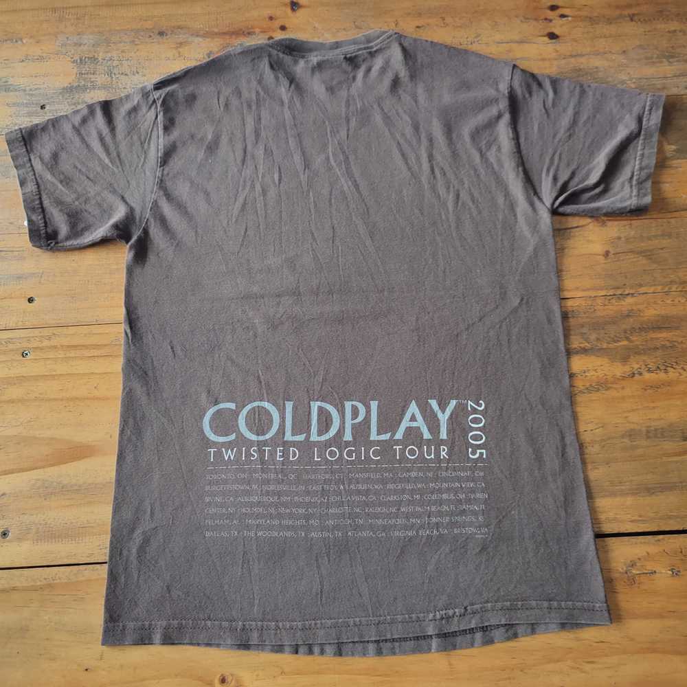 Band Tees × Rare × Tour Tee 2005 COLDPLAY T SHIRT - image 4