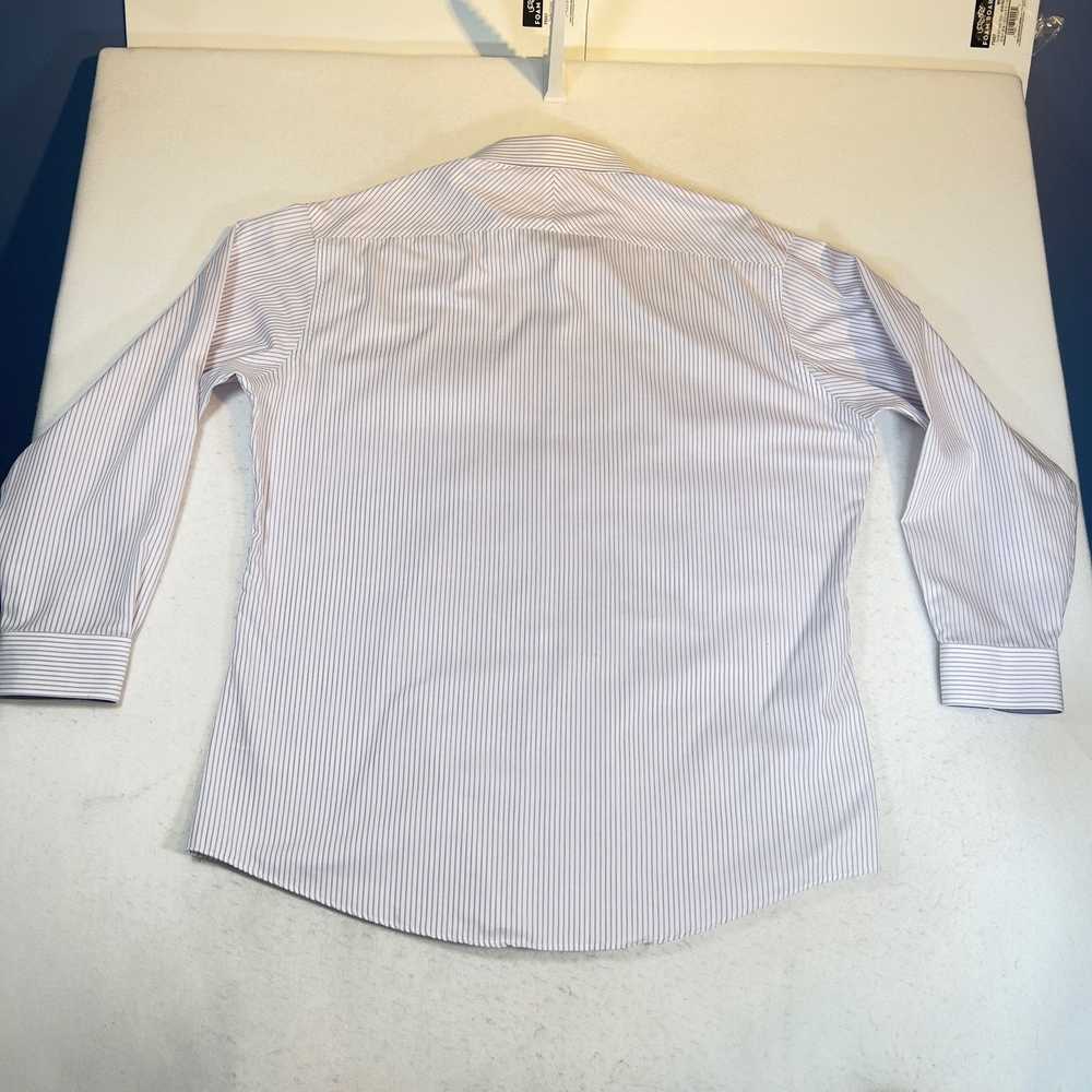 1 Jhane Barnes Button Dress Shirt Men's 18 34/35 … - image 11