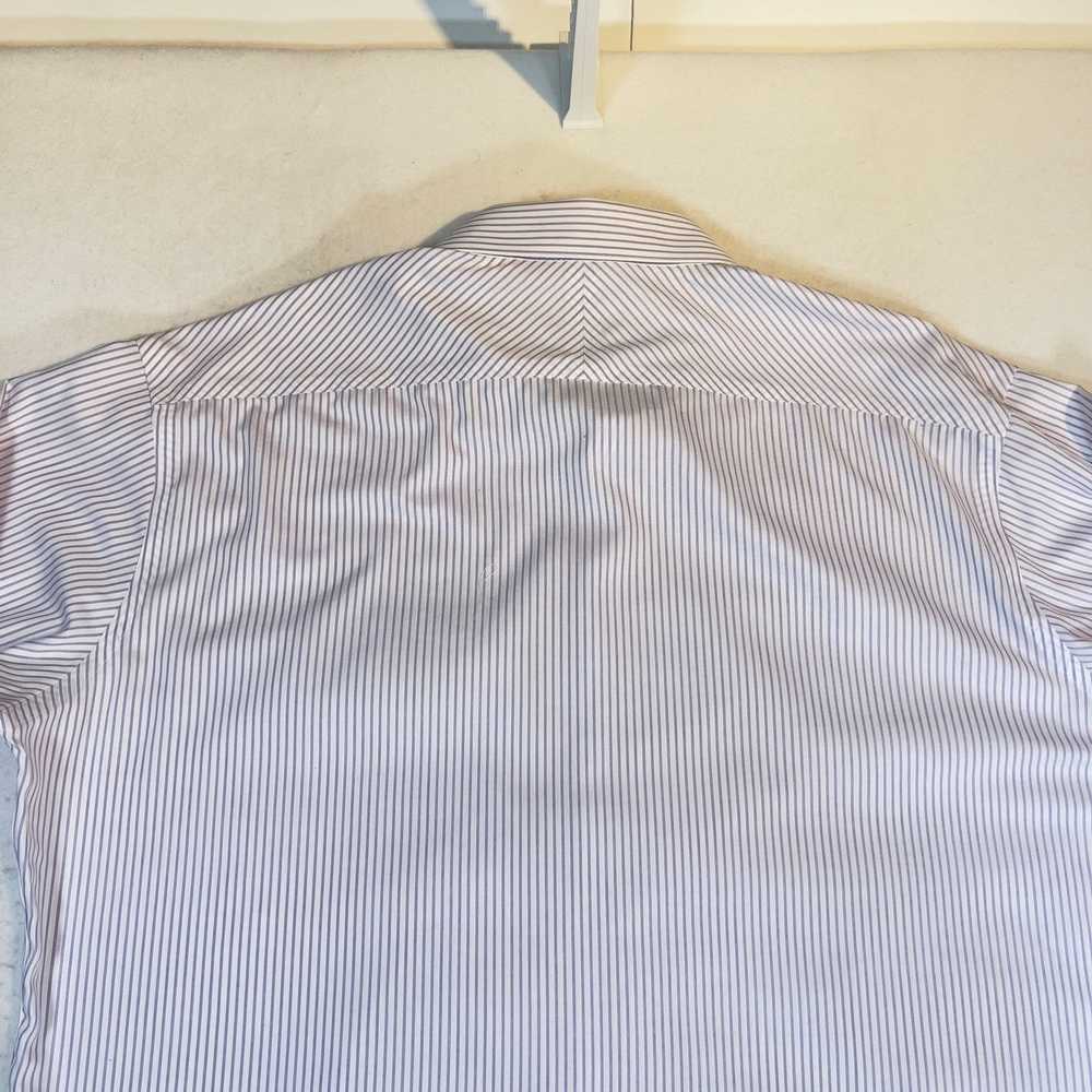 1 Jhane Barnes Button Dress Shirt Men's 18 34/35 … - image 12