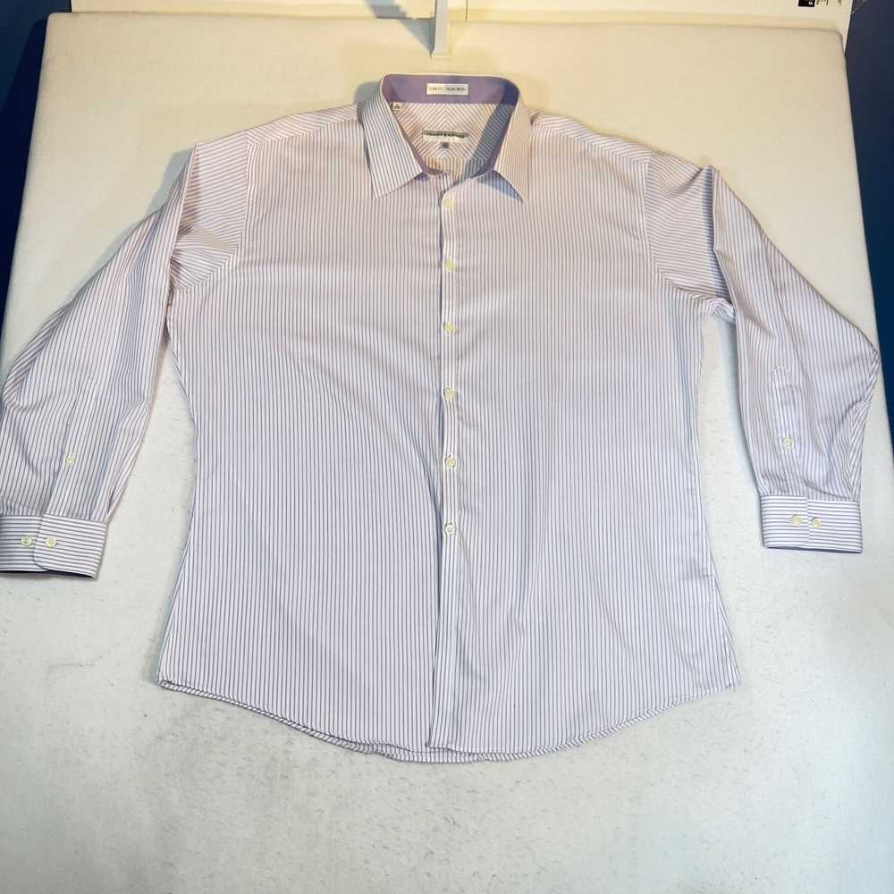 1 Jhane Barnes Button Dress Shirt Men's 18 34/35 … - image 1