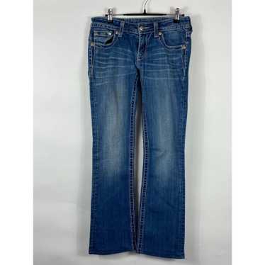 Miss Me Miss Me JP6163B Boot Cut Denim Jeans w/ St