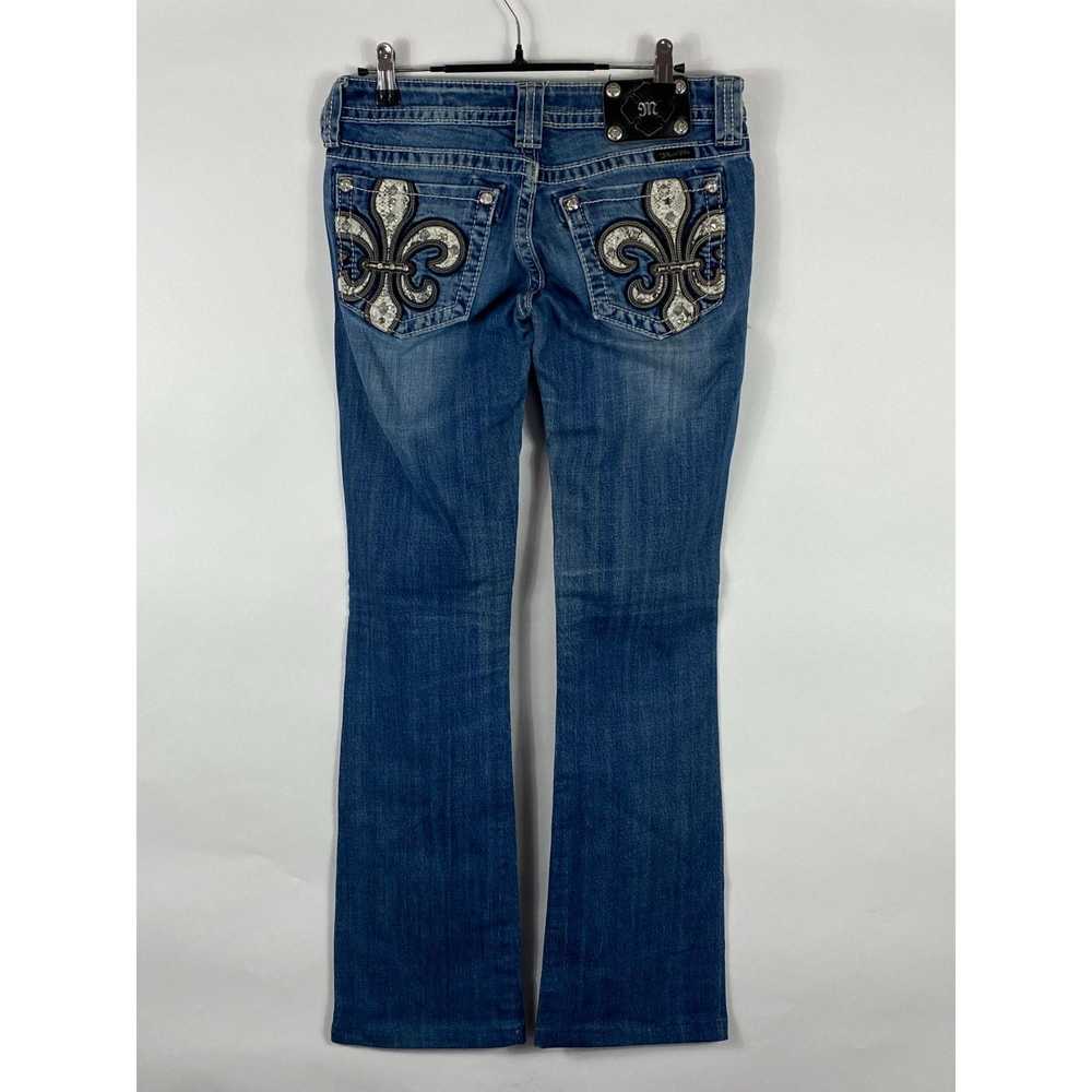 Miss Me Miss Me JP6163B Boot Cut Denim Jeans w/ S… - image 2