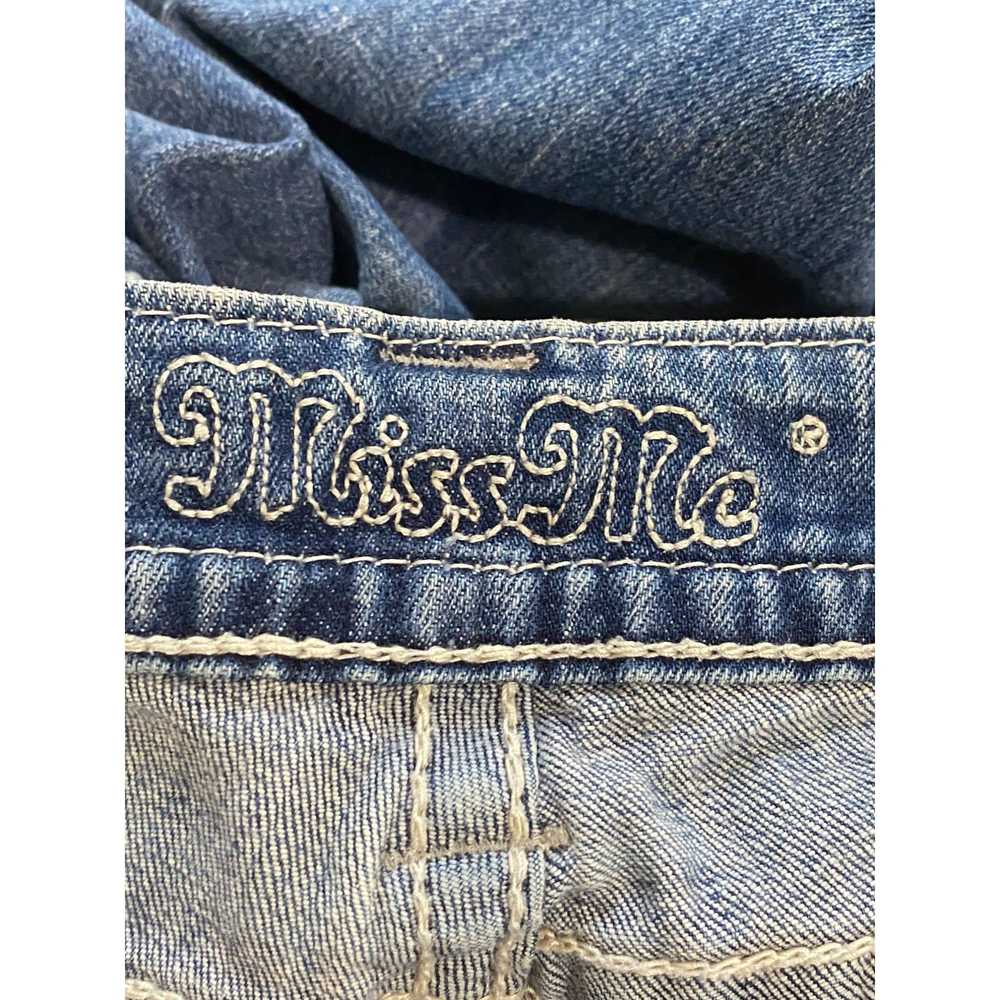 Miss Me Miss Me JP6163B Boot Cut Denim Jeans w/ S… - image 3