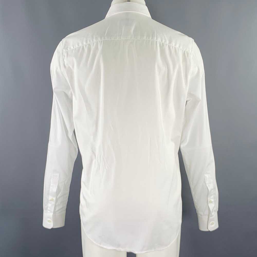 Versace VERSACE COLLECTION White Cotton Button Up… - image 4