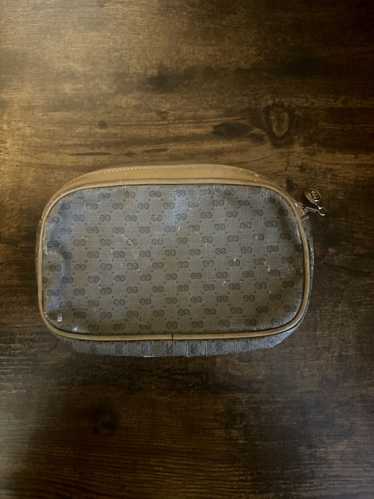 Gucci × Vintage Vintage Gucci Cosmetic Bag Monogra