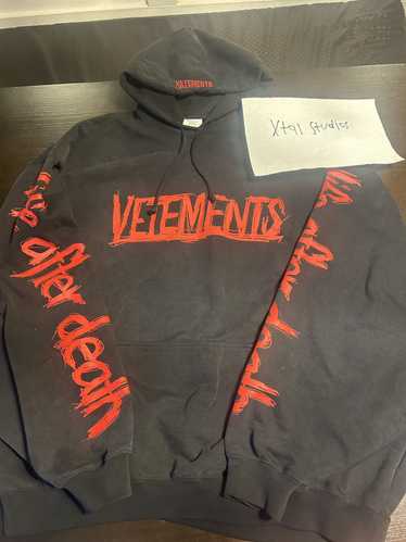 Vetements Vetements world tour hoodie