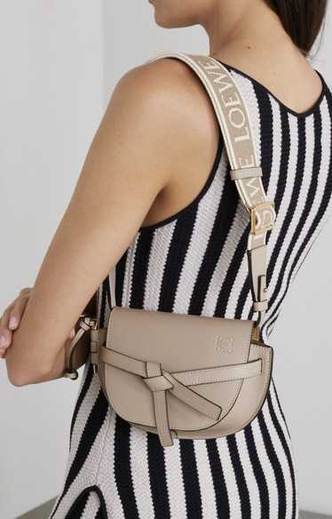 Loewe Loewe SAND Gate Dual Mini Jaquard crossbody 