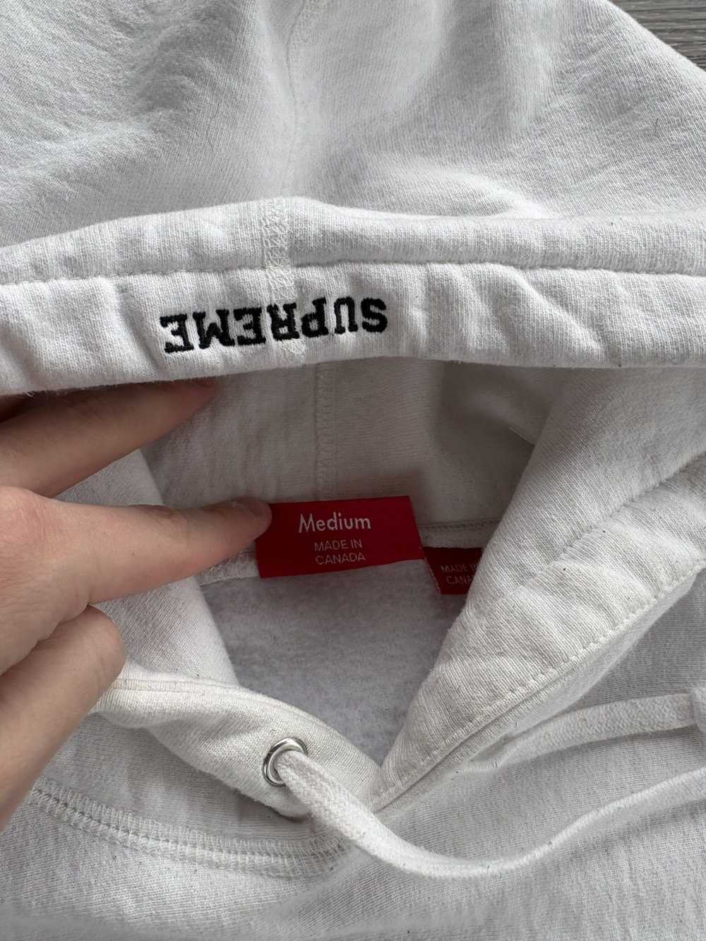 Supreme Supreme Preme Hoodie FW22 White - image 6