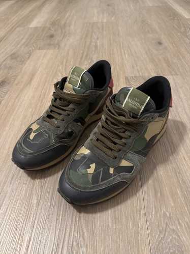 Valentino CAMOUFLAGE ROCKRUNNER SNEAKERS