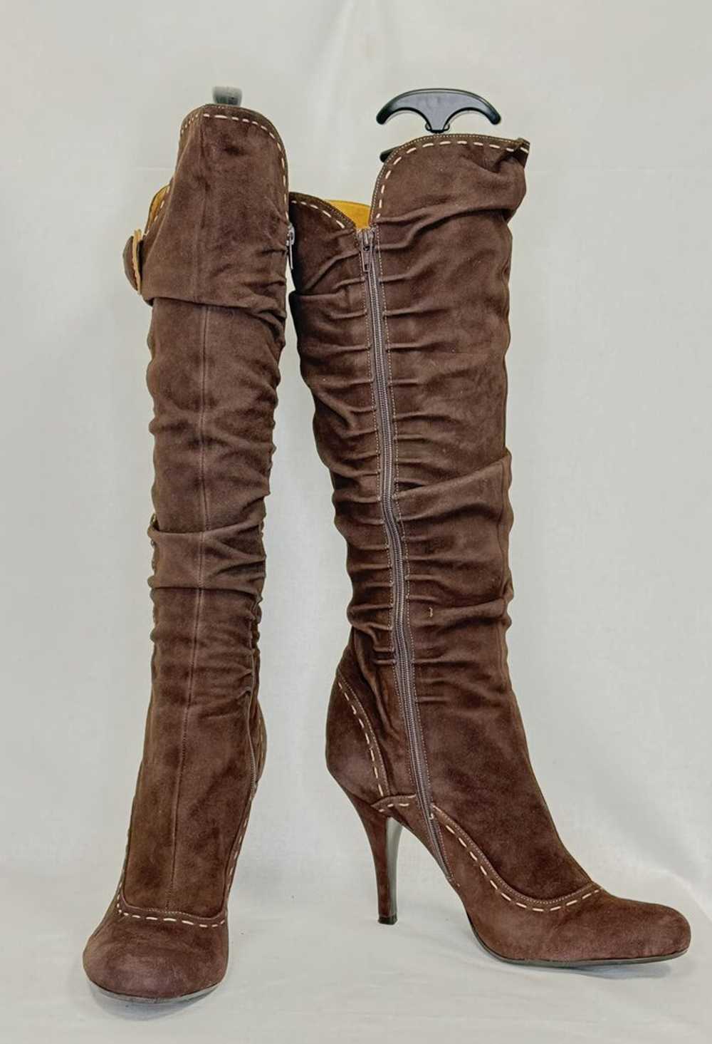 Vince Camuto Suede Boots With Heels - image 1