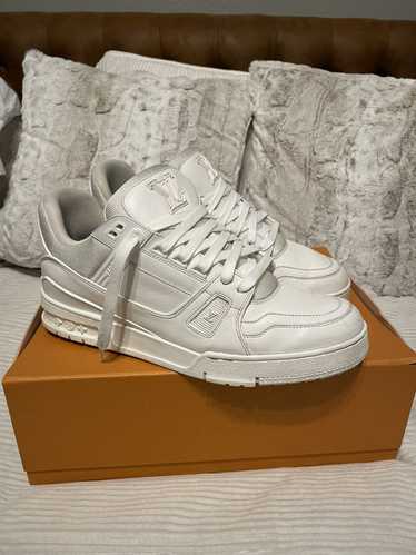 Louis Vuitton Louis Vuitton white trainer sneakers