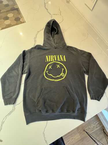 Nirvana × Vintage Vintage 90s Nirvana Hoodie Rare 