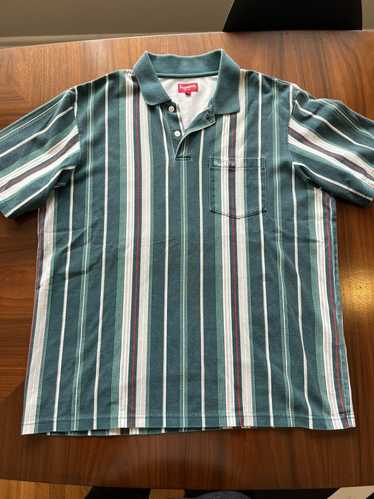 Supreme Vertical Stripe Polo