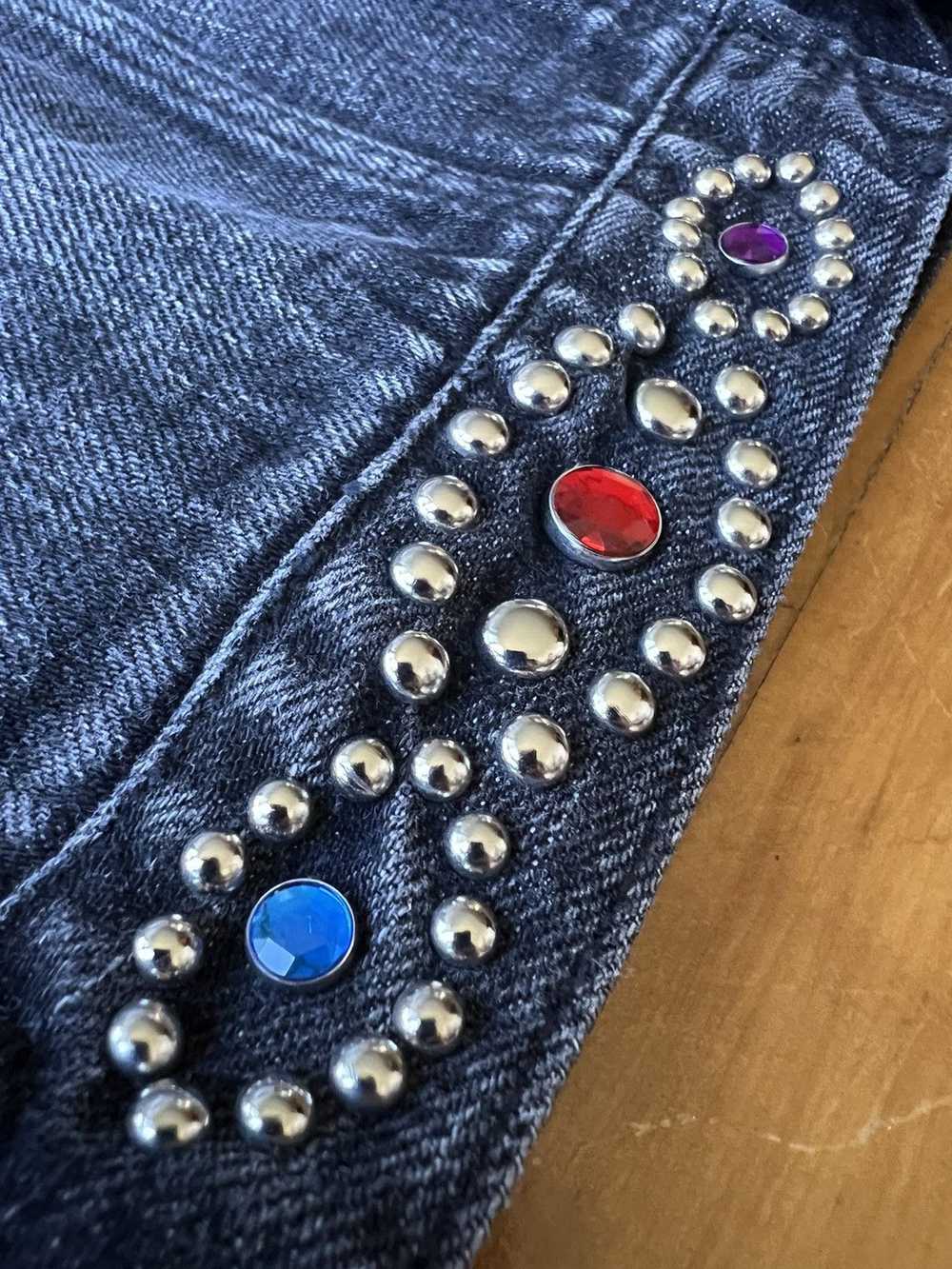 Number (N)ine Archive 00's Studded Jewel Jacket - image 4