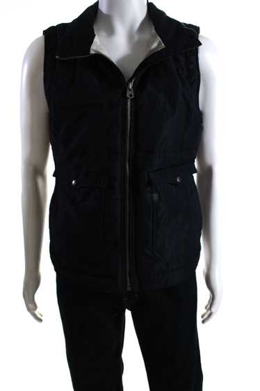 G Star Raw Mens Full Zipper Mock Neck Vest Jacket 