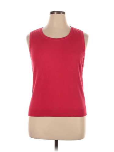 Talbots Outlet Women Red Tank Top XL