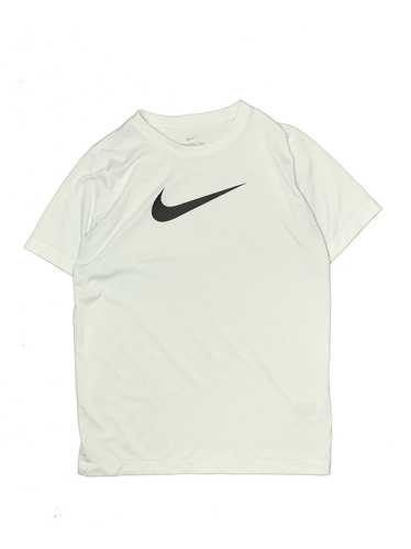 Nike Women Ivory Short Sleeve T-Shirt XL