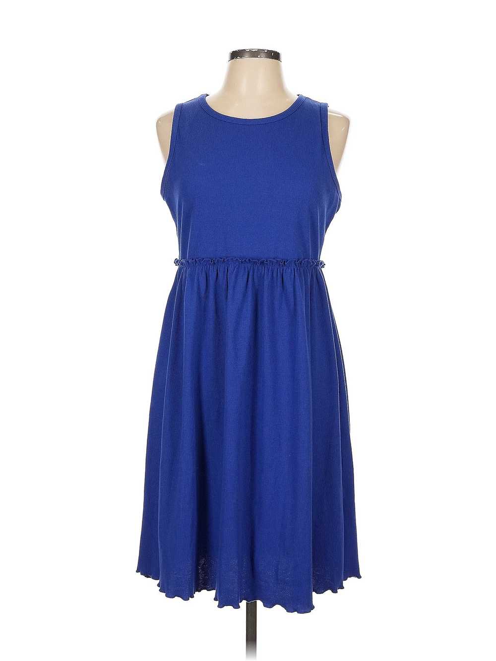 BTFBM Women Blue Casual Dress L - image 1