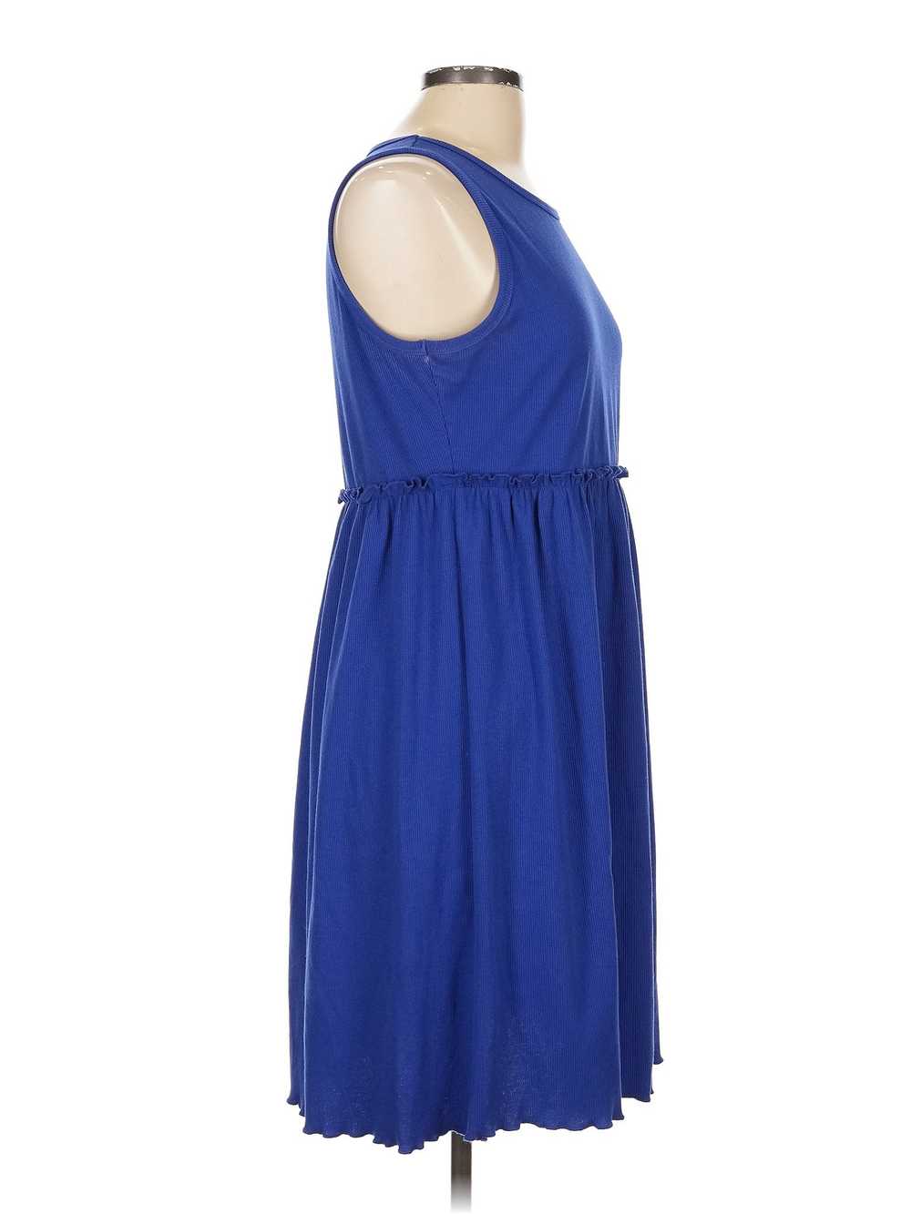 BTFBM Women Blue Casual Dress L - image 3