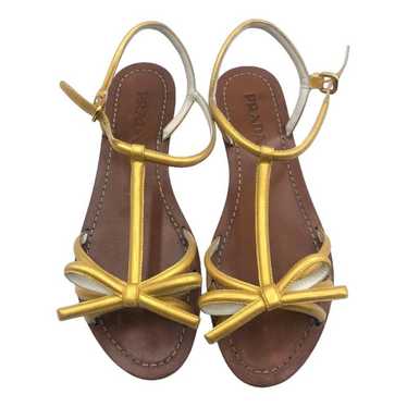 Prada Leather sandal