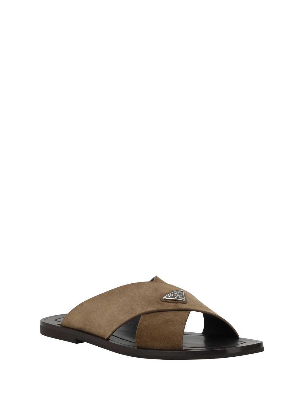 Prada Criss Cross Slides Sandals - image 2