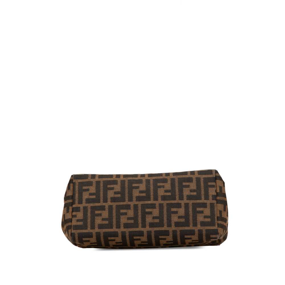 Brown Fendi Zucca Canvas Shoulder Bag - image 3