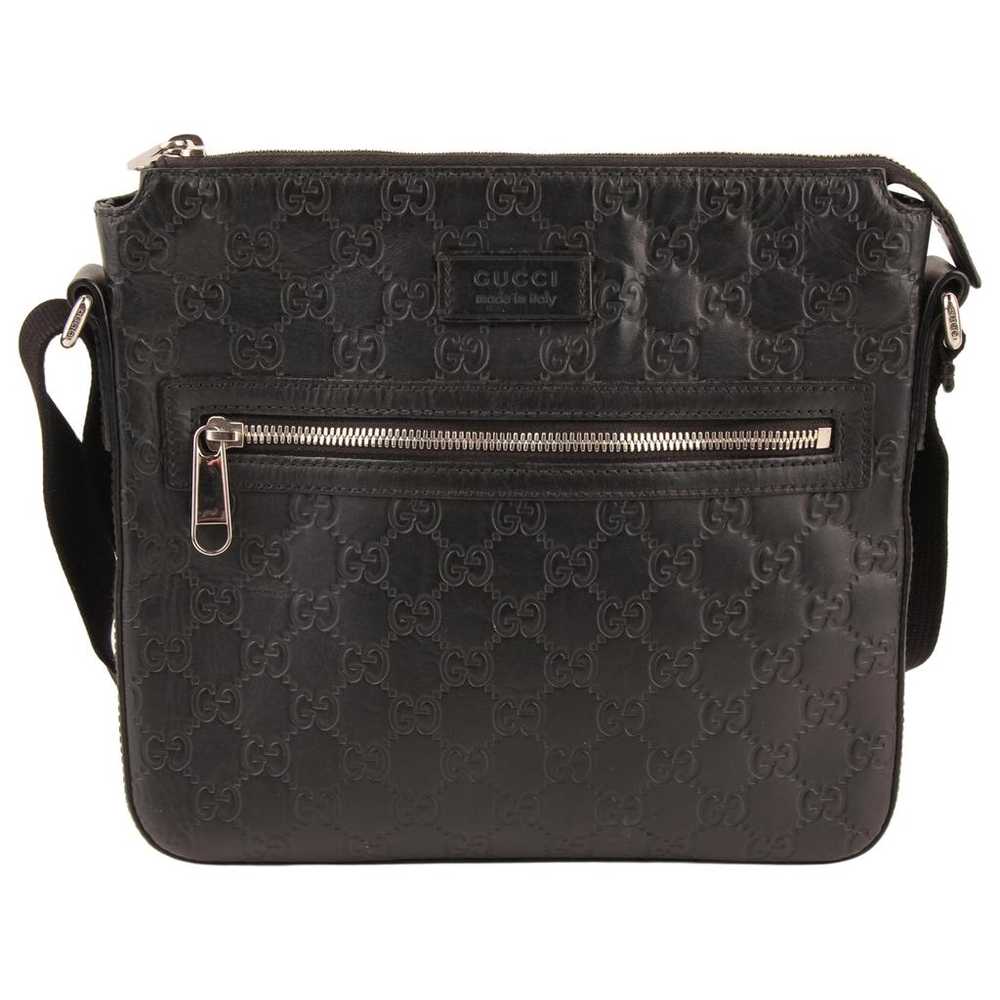 Gucci Leather travel bag - image 1