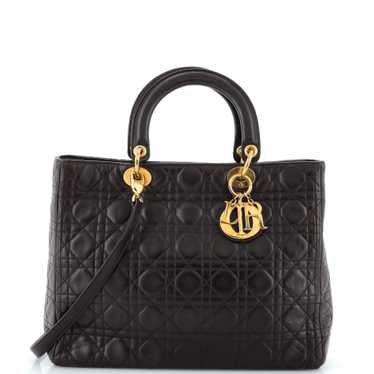 Christian Dior Vintage Lady Dior Bag Cannage Quilt