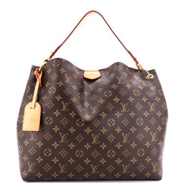 Louis Vuitton Graceful Handbag Monogram Canvas MM