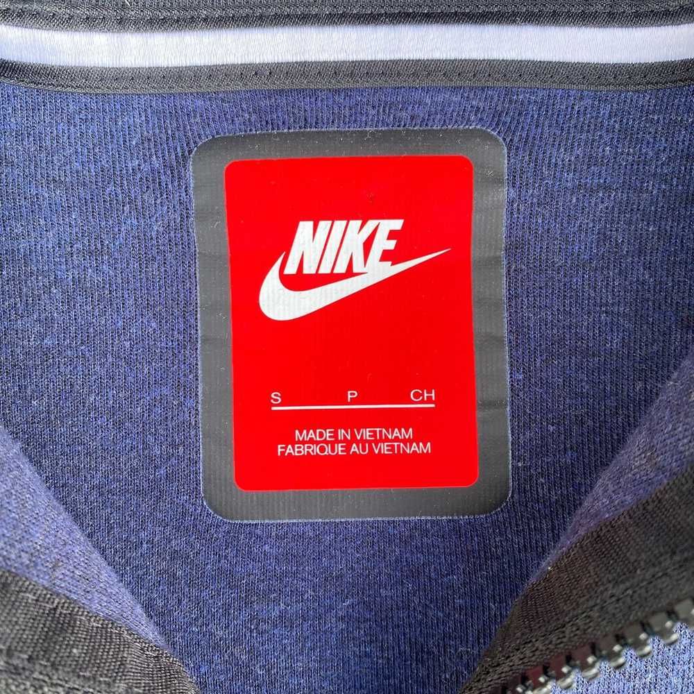 Nike Nike Tech Fleece Hoodie Navy Blue - image 3