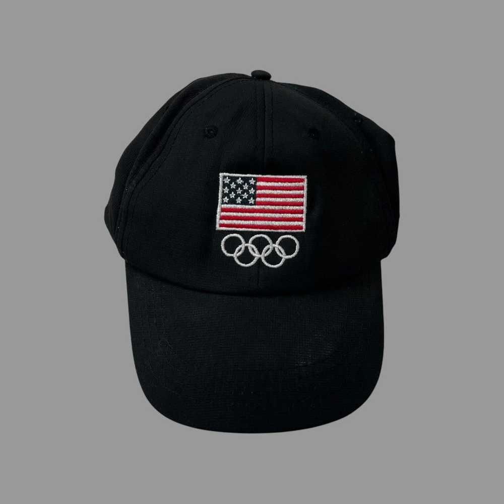 Streetwear × Vintage Vintage 90s USA Olympics hat - image 1