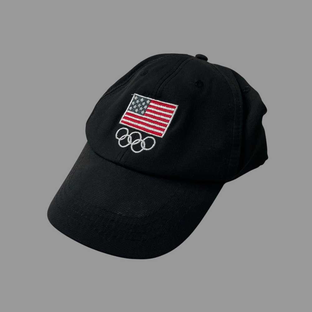 Streetwear × Vintage Vintage 90s USA Olympics hat - image 2